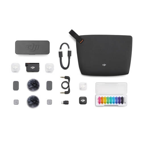 【新品・未開封】DJI Mic 2（送信機×2＋受信機×1＋充電ケース） DJI DJI Mic Mini 2（送信機2＋受信機1＋充電ケース）DMM529