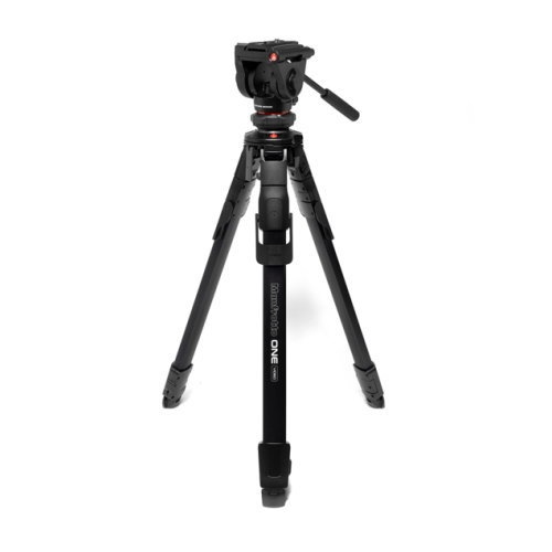 Manfrotto MKONEVA-500X ONE Video アルミニウム三脚 500X 雲台キット