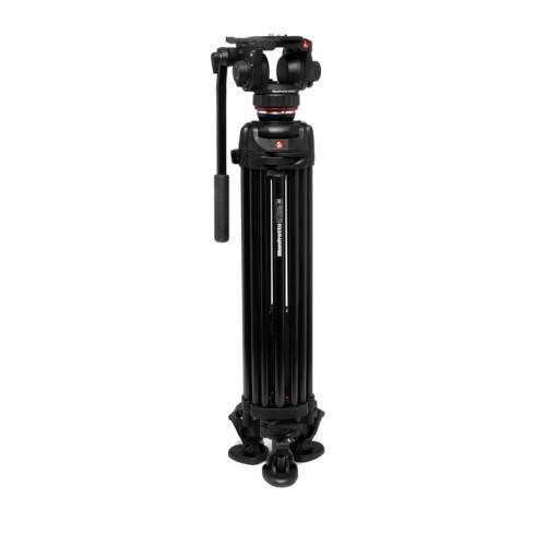 発売前商品】Manfrotto MVK502XTWINMA 502Xビデオ雲台+アルミツイン