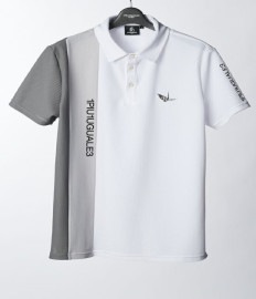1PIU1UGUALE3 GOLF . POLO STRIPE SWITCH /GRT177-POE399 . MEN