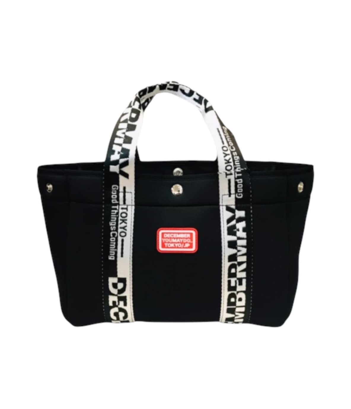 未使用＜DECEMBERMAY＞ 2WAY Neopren mini tote DECEMBERMAY / 3-999-8503 / 2WAY Neopren Mini tote / UNISEX