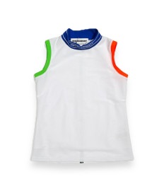DECEMBERMAY . Coolness Mesh non sleeve mockneck / WOMAN 2-305-0132 .