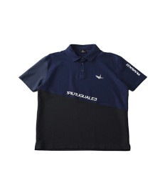 1PIU1UGUALE3 /GRT216-POE488/ 113 GOLF S/S POLO DIAGONAL SWITCH / MEN