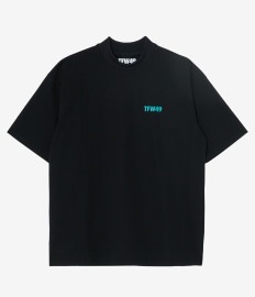 FW49 T102420001　HALF MOCKNECK TEE / MEN