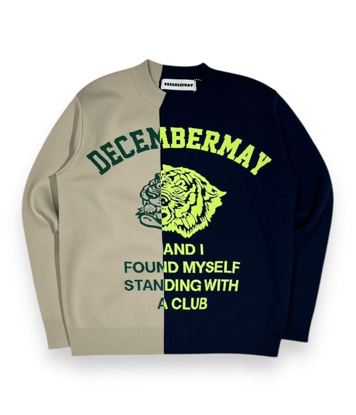 1-012-1002 スポーツ 【DECEMBERMAY】Men's セーター Lサイズ