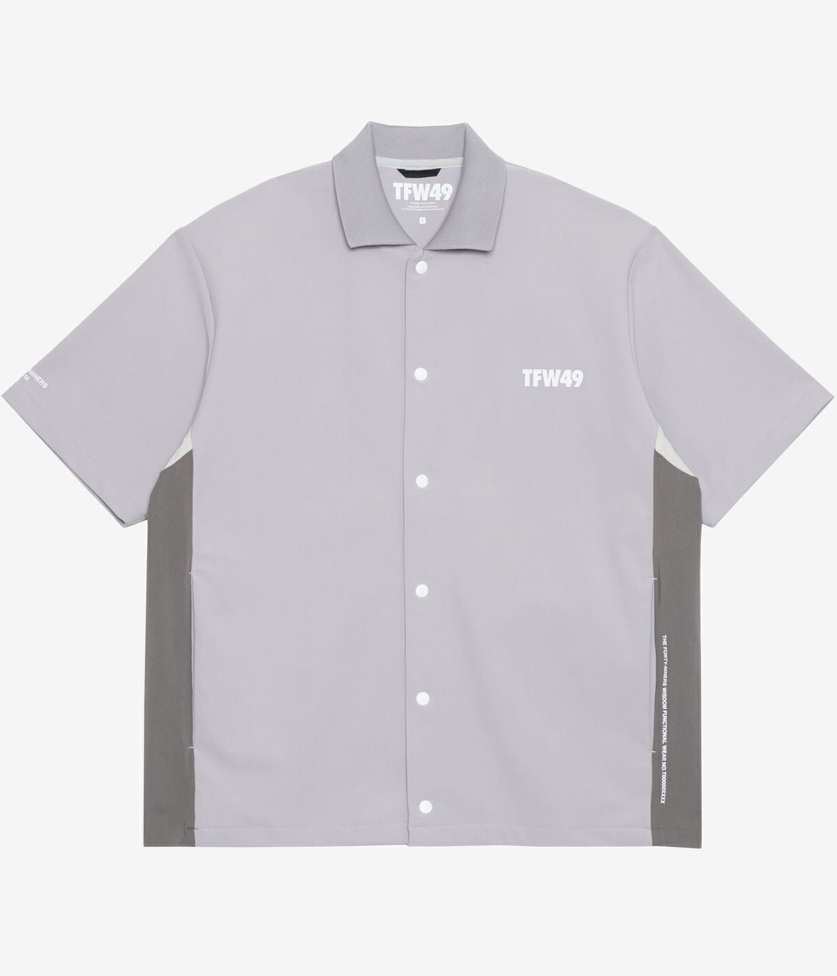 美品 TFW49 CONBINATION OPEN COLLAR SHIRTS COMBINATION OPEN COLLAR SHIRT | TFW49（ティーエフダブリュー