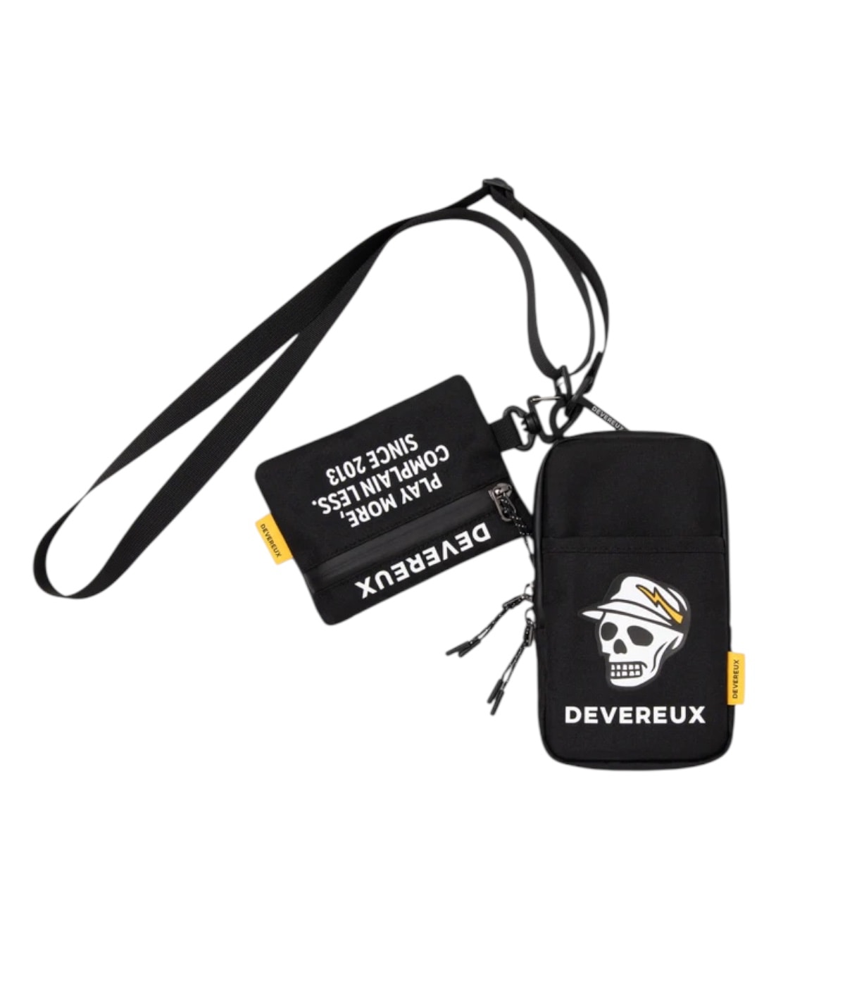 キウイプチ No.2 ポーチ ダークブラック Resurrection / キウィ プチ / ダークブラック | BRAND