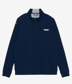 TFW49 / T102520024 / MOCK NECK HALF ZIP L/S TEE (2色)