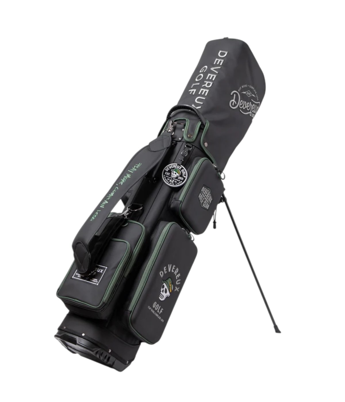 ○★新品未使用　DEVEREUX GOLF　チェッカーリブニット　M　ブラック DEVEREUX GOLF Born to Golf チェッカーリブニット - メルカリ