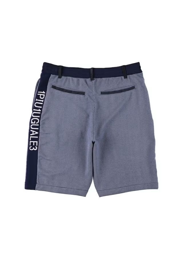 1PIU1UGUALE3 GOLF / GRK098-GPE047 / 113 GOLF KNIT SHORTS / NAVY