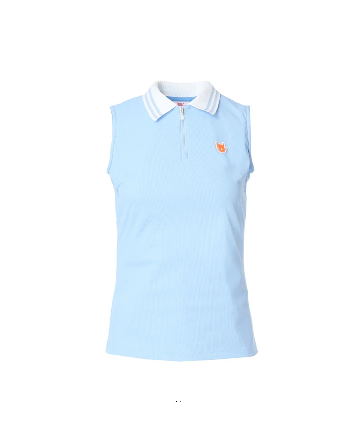 WAAC / 072262090/シアサッカー ポロシャツ / WOMENS/WHITE | BRAND