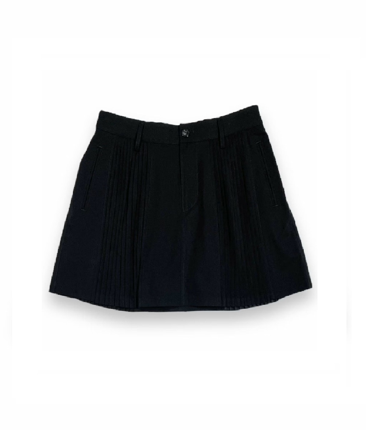 WAAC / 072262395 / 2WAYストレッチ カーゴスカート / WOMENS-BLACK