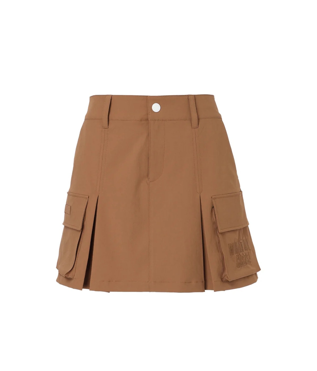 WAAC / 072262395 / 2WAYストレッチ カーゴスカート / WOMENS-キャメル