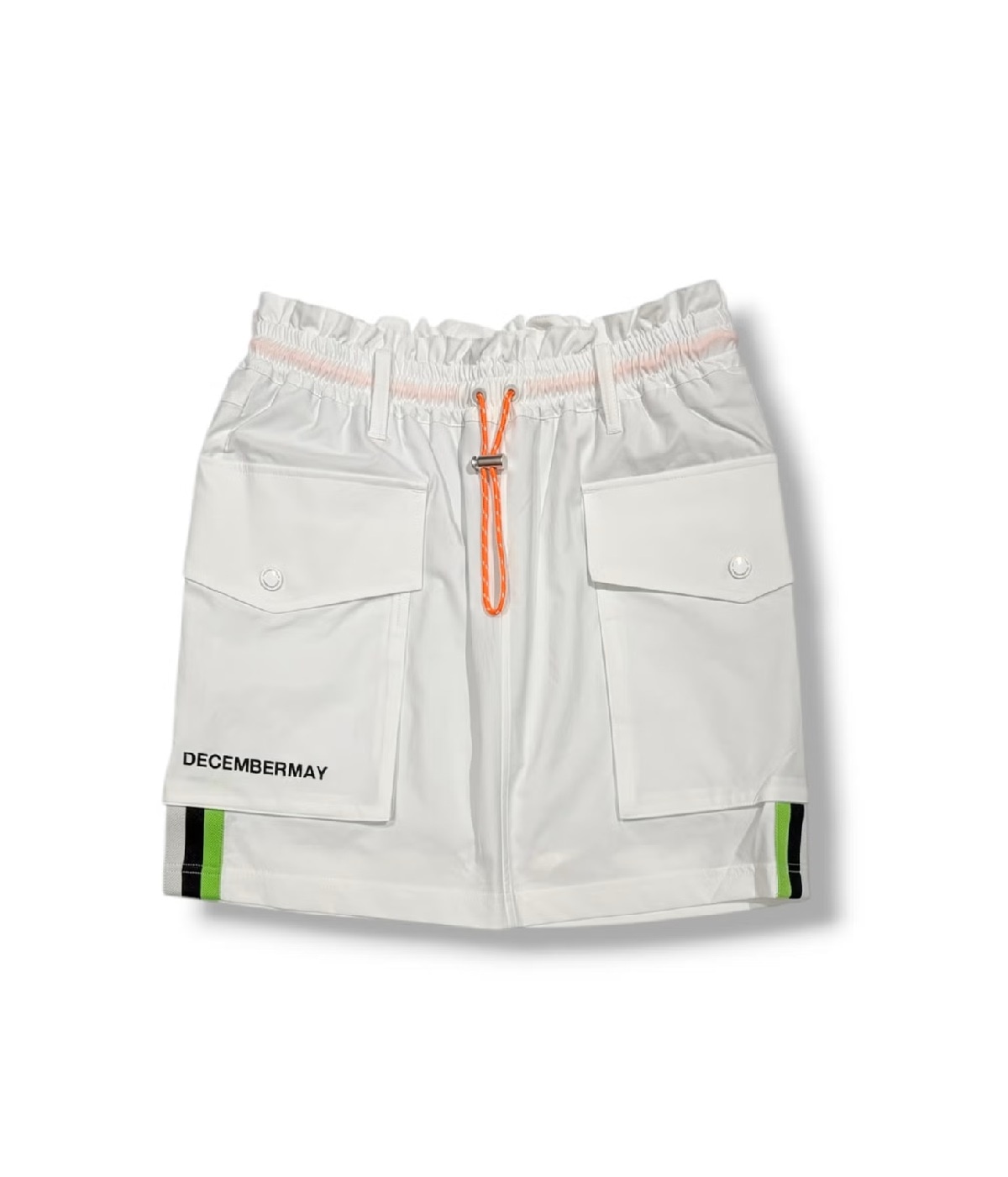 WAAC / 072262390 / シアサッカー スカート / WOMENS-WHITE | BRAND