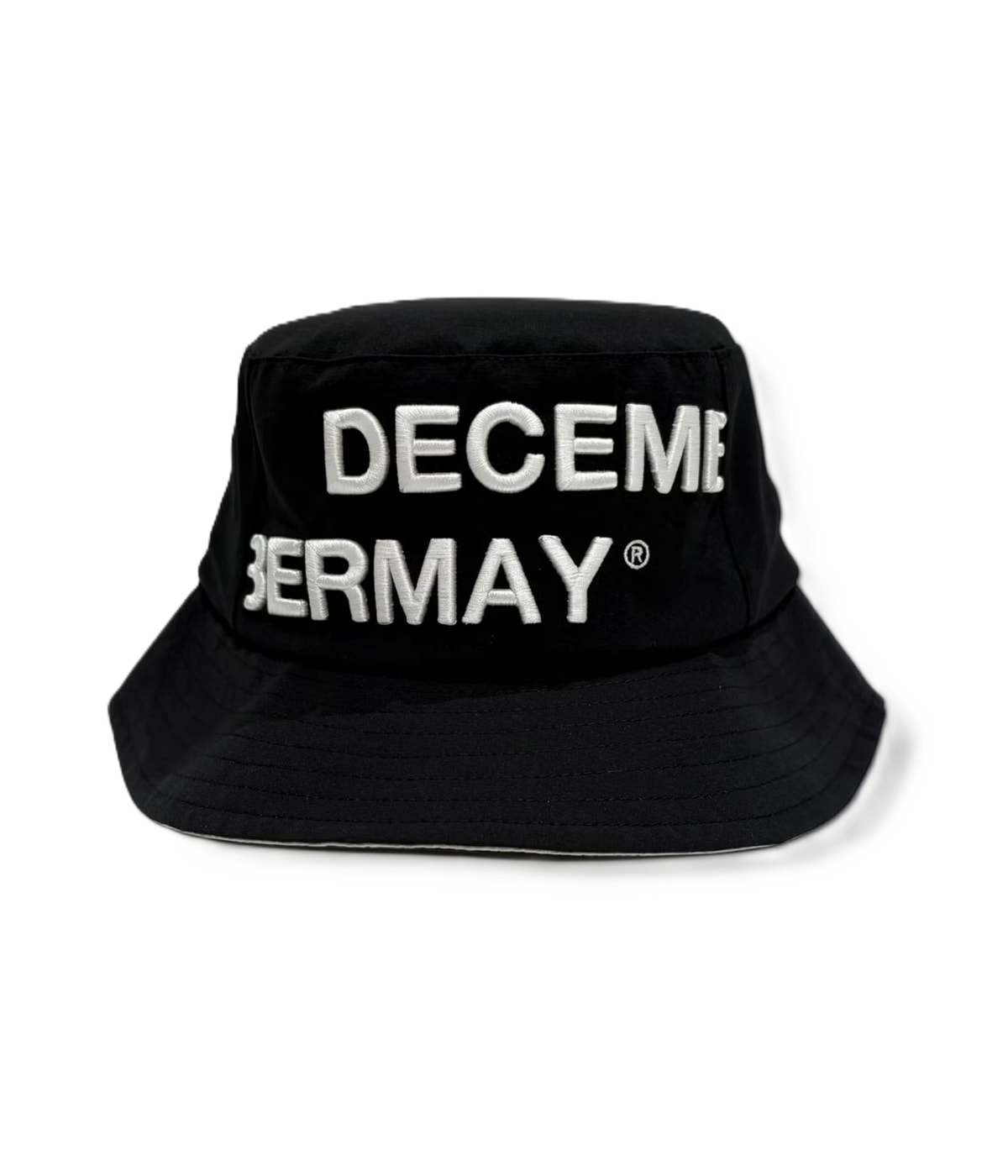 DECEMBERMAY / 3-999-5322 / water repellent bucket hat-BLACK