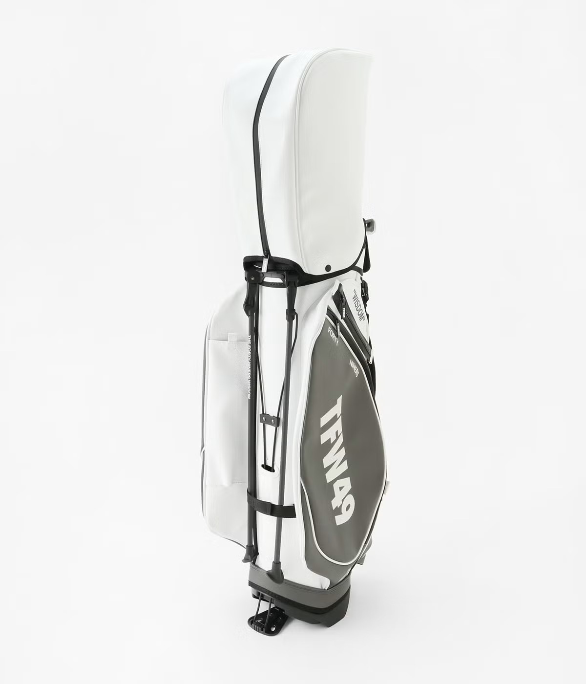 TFW49 / T132610004 / LEATER CADDIE BAG / WHTxGREY | BRAND,TFW49