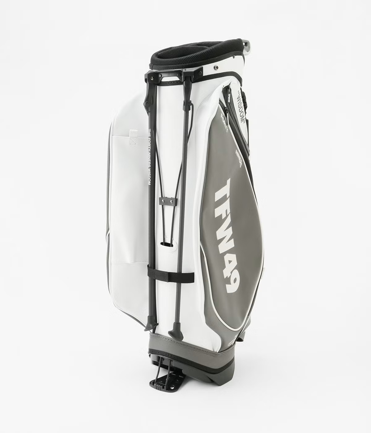 TFW49 / T132610004 / LEATER CADDIE BAG / WHTxGREY | BRAND,TFW49