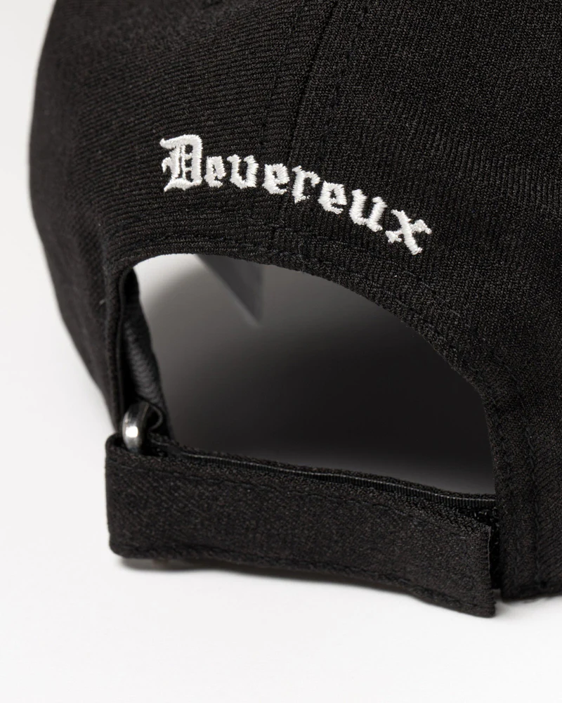 新品タグ付！DEVEREUX GOLF CAP ブラック Devereux Golf- Performance Hat - Rope Style