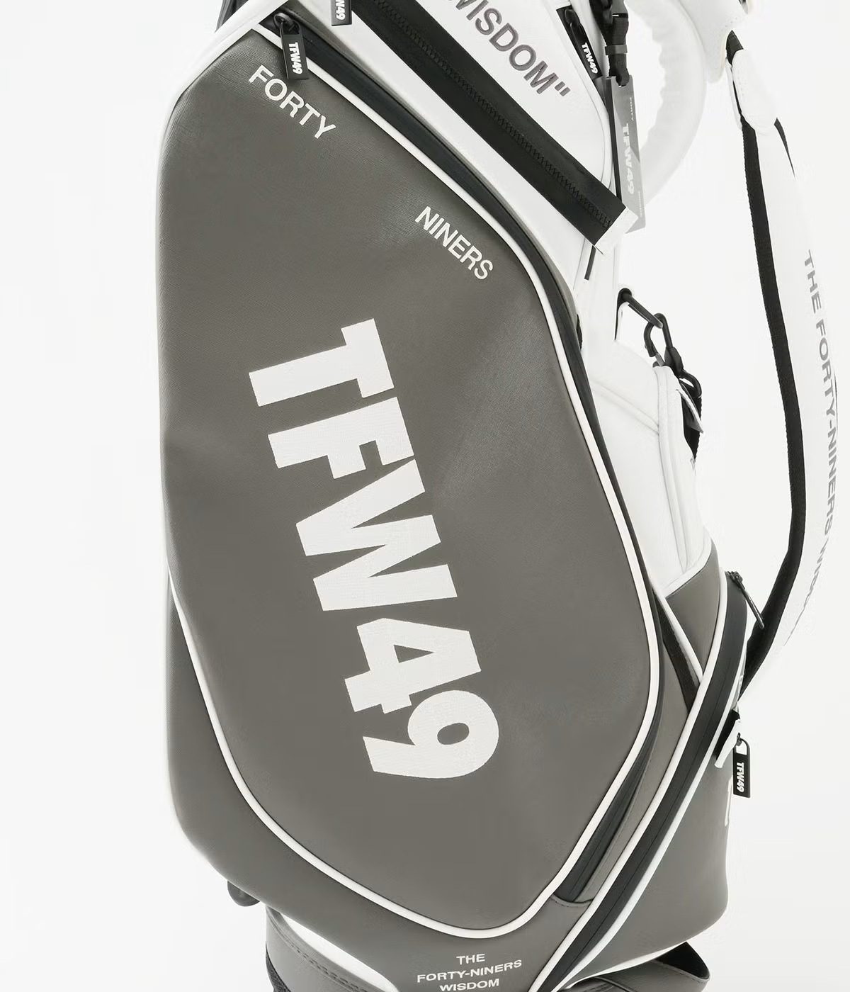 TFW49 / T132610004 / LEATER CADDIE BAG / BLKxGREIGE | BRAND,TFW49