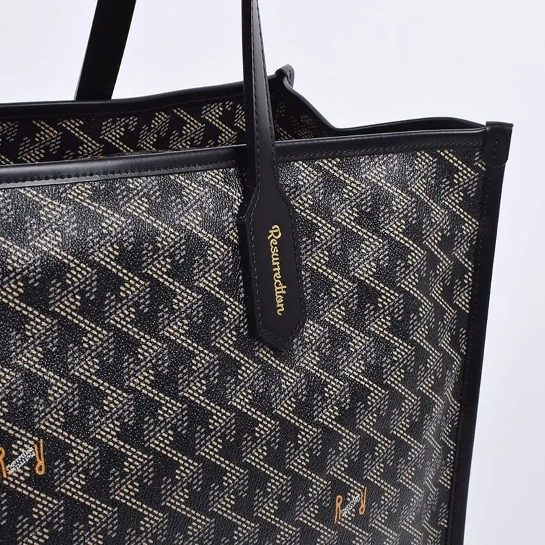 Resurrection / ラニウススクエアビッグ / ダークブラック / UNISEX