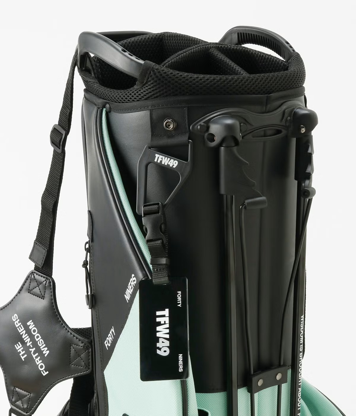 TFW49 / T132610018 / NYLON CADDIE BAG / MINT×BLACK | BRAND,TFW49