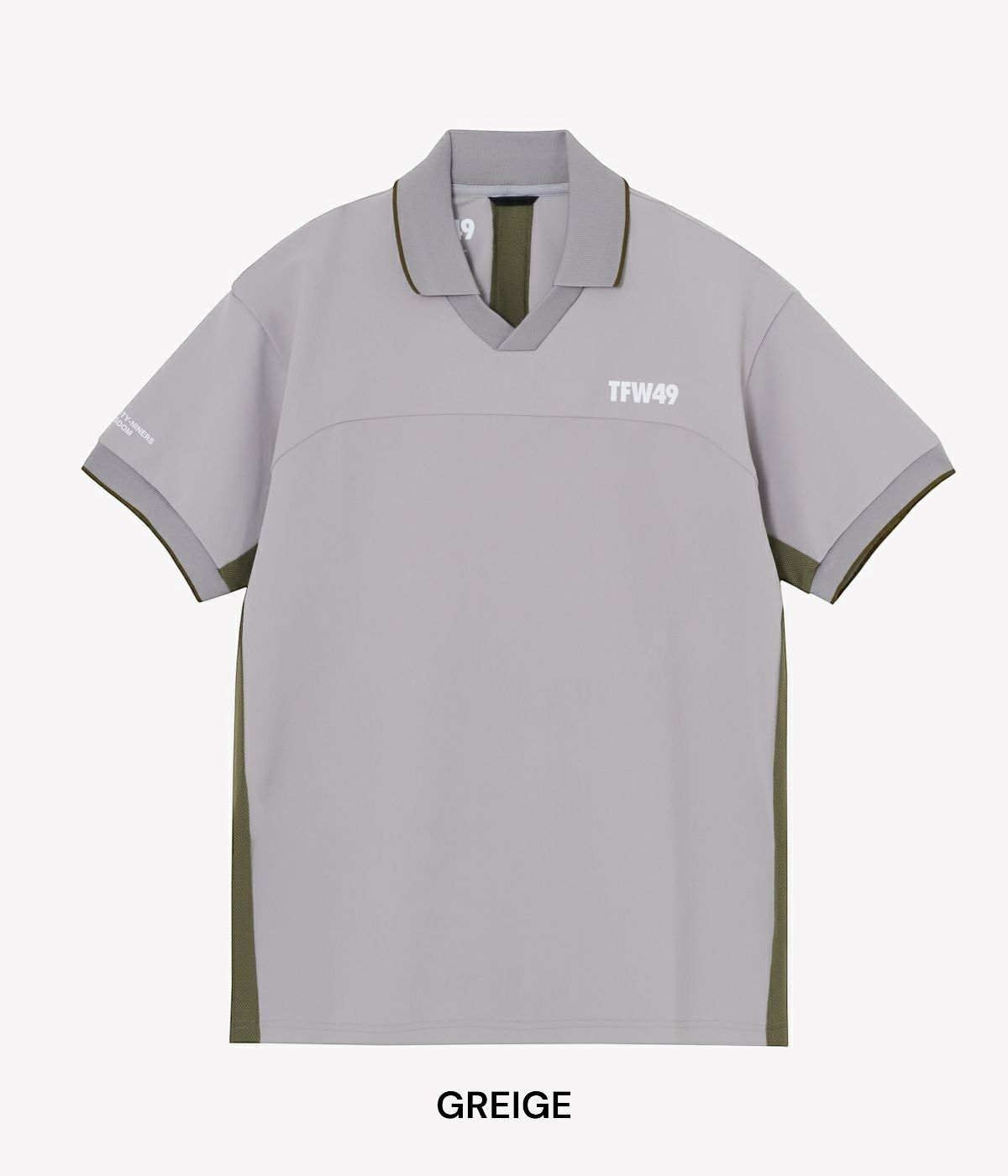 TFW49 - BACK MESH SKIPPER POLO | ポロシャツ | ブラック