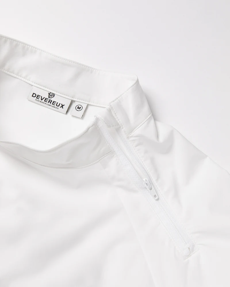 ゴルフ メンズ DEVEREUX トップス 半袖 シャツ（アイボリー） DEVEREUX GOLF / フリーモーション 半袖 プルオーバー/ 075754001