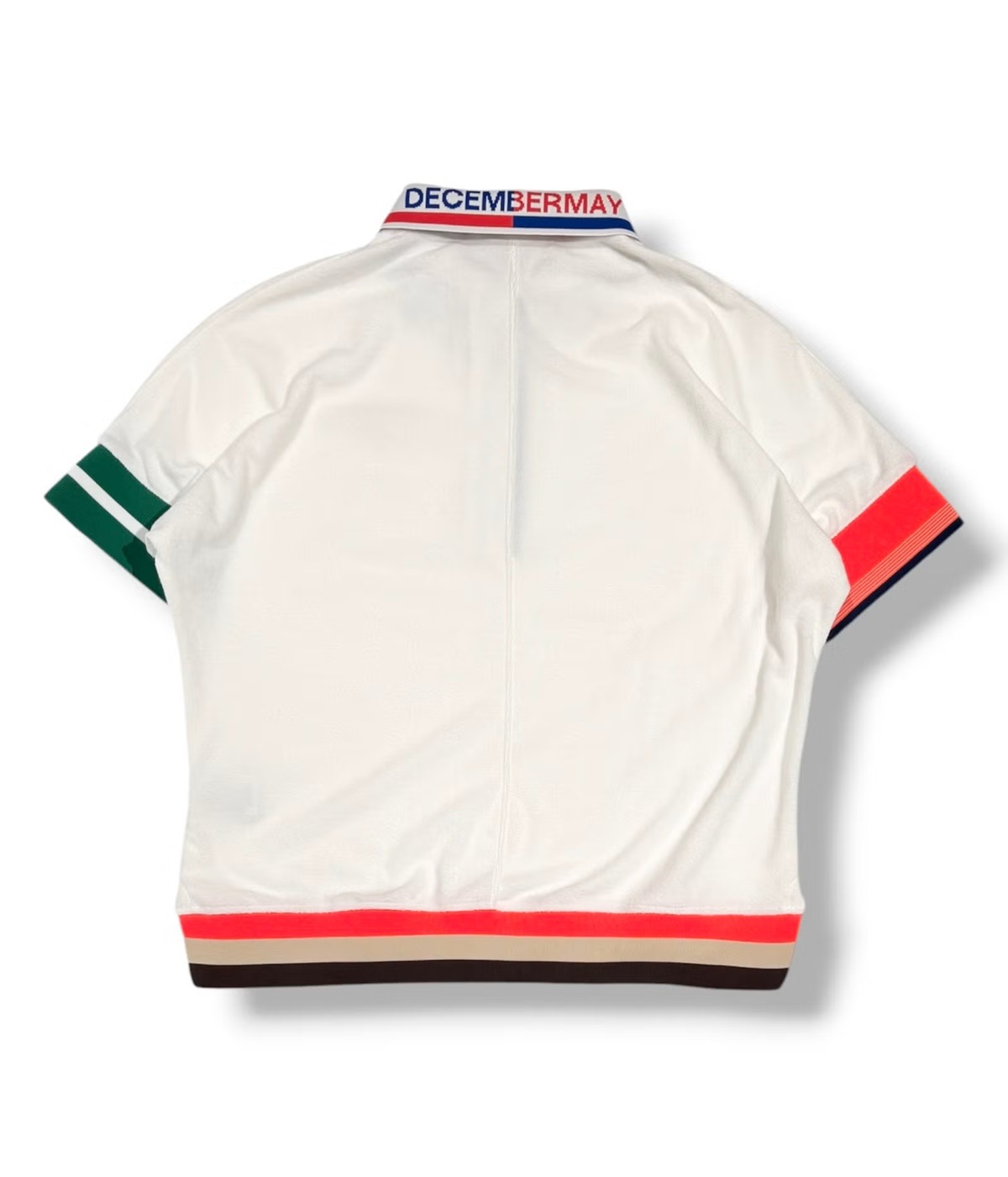 DECEMBERMAY /2-605-0161 Dolman sleeve polo /WHITE/WOMEN | BRAND