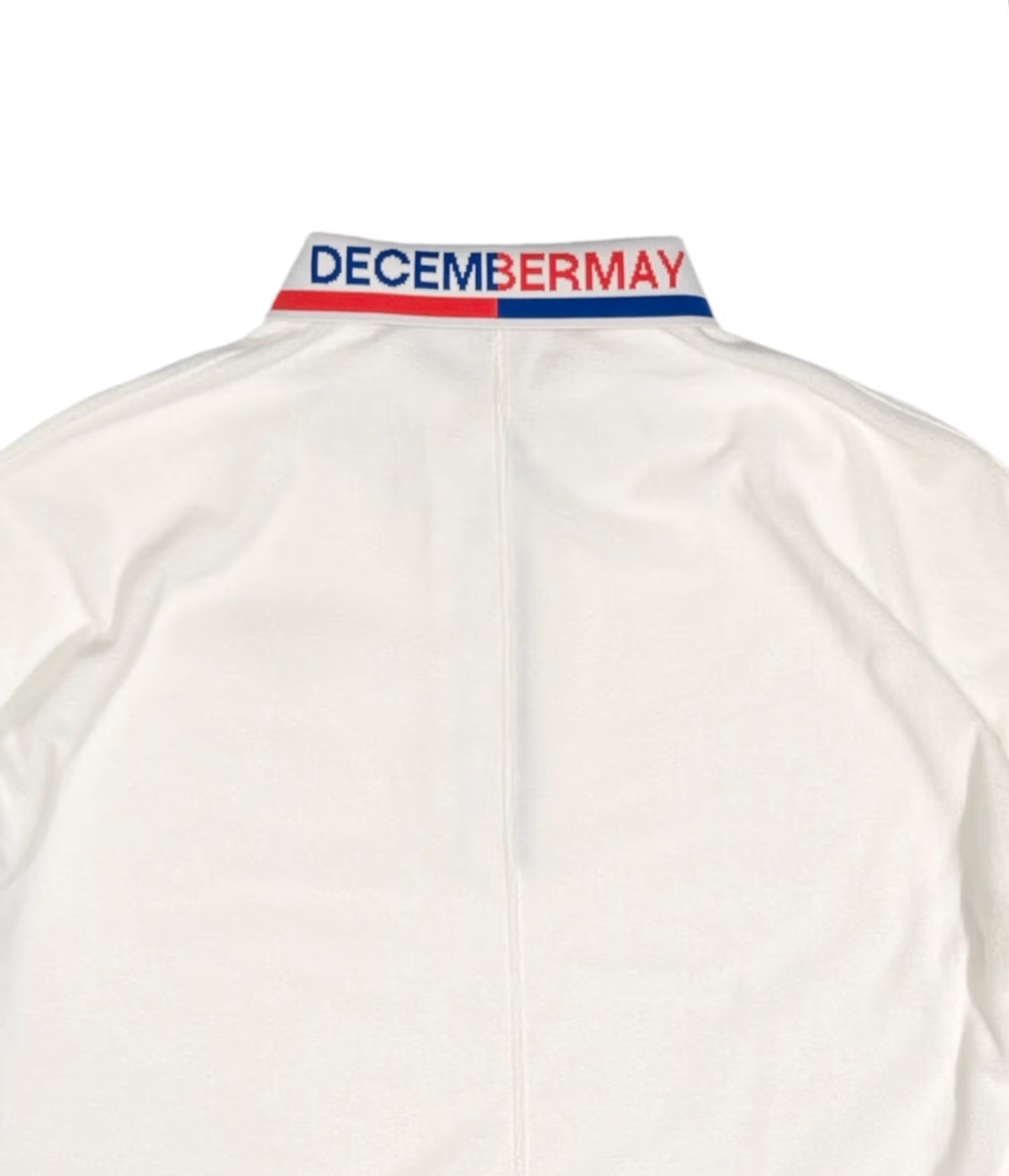 DECEMBERMAY /2-605-0161 Dolman sleeve polo /WHITE/WOMEN | MEN