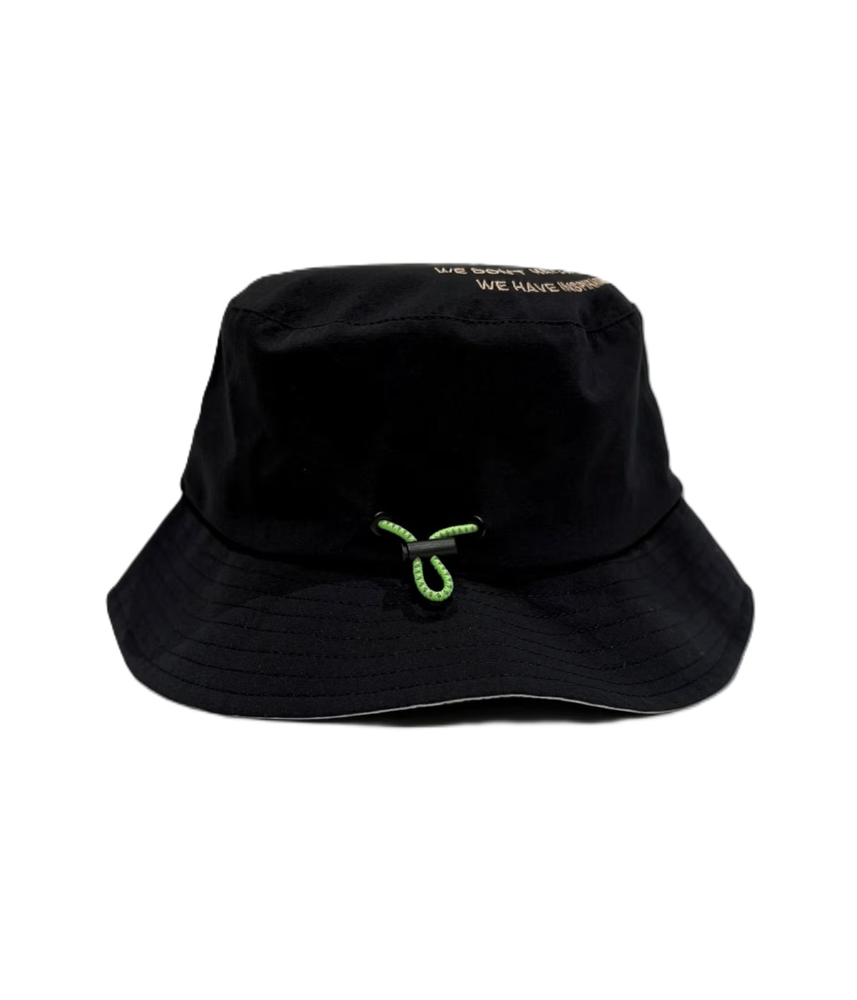 DECEMBERMAY バケットハット 黒　ユニセックス DECEMBERMAY / 3-999-5322 / water repellent bucket hat-BLACK