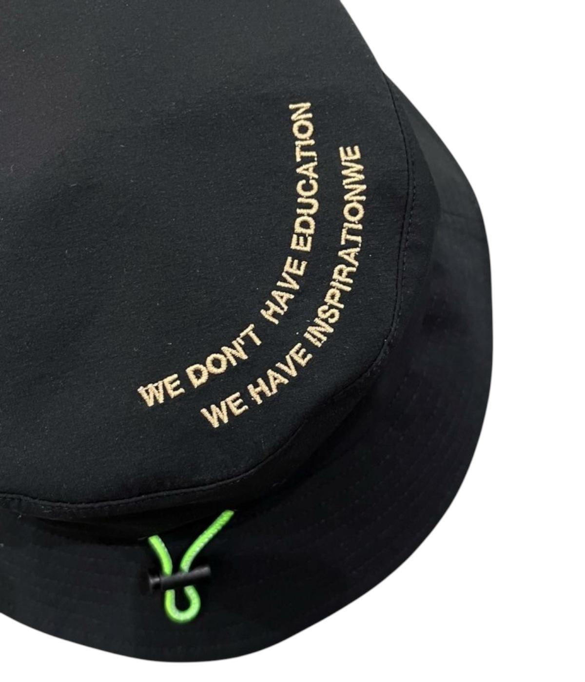 DECEMBERMAY / 3-999-5322 / water repellent bucket hat-BLACK