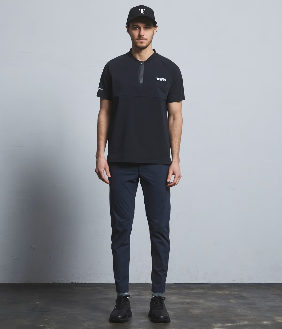TFW49 / T102610018 / S/S NO COLLAR POLO (2色) | BRAND,TFW49