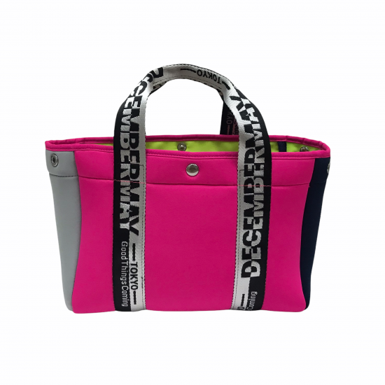 未使用＜DECEMBERMAY＞ 2WAY Neopren mini tote 未使用＜DECEMBERMAY＞ 2WAY Neopren mini tote