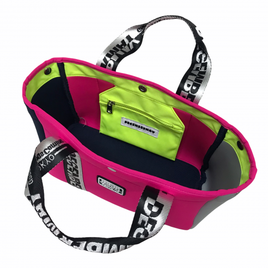＜DECEMBERMAY＞ 2WAY Neopren mini tote DECEMBERMAY＞ 2WAY Neopren mini tote BAG | DECEMBERMAY