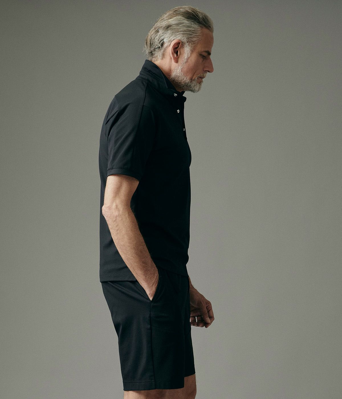 JH /1102520032 / POWER MESH POLO/ MEN | BRAND,junhashimoto