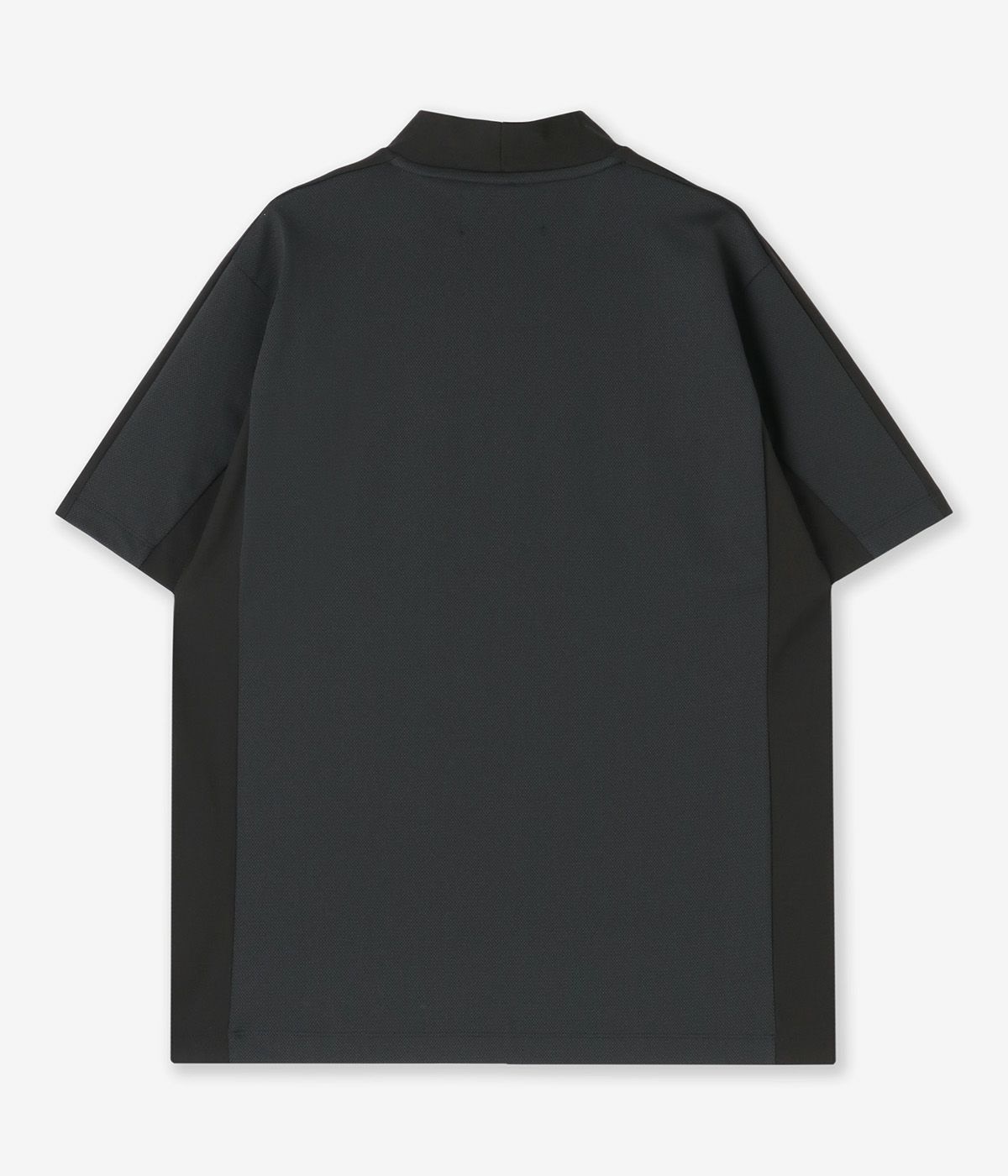 ◆JIGOTT パンチング モックネック Vネック レイヤード JH /1102520031 /TECH MOCK NECK T/ MEN | BRAND,junhashimoto