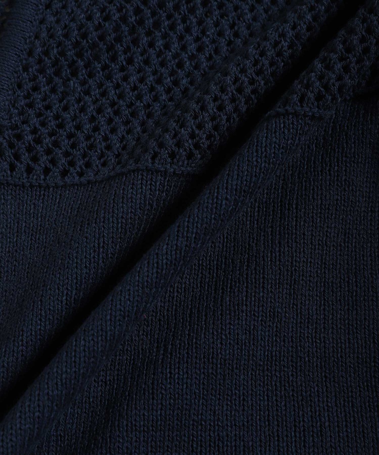 ファッション・ブランド Seagreen . SEE THROUGH MOSS STITCH KNIT TOPS . LSEA23S9607-K . WOMEN Seagreen . SEE THROUGH MOSS STITCH KNIT TOPS . LSEA23S9607-K