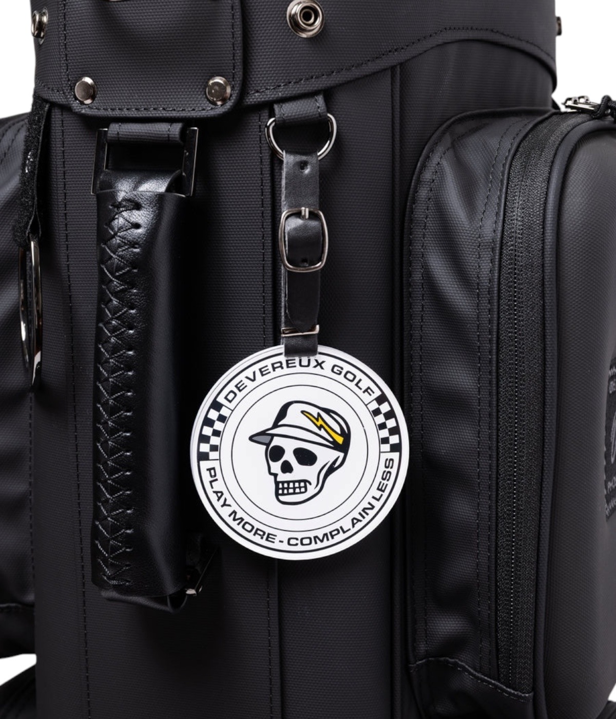 DEVEREUX GOLF / PIONEER TOWN Deep Side Pocket CADDIE BAG