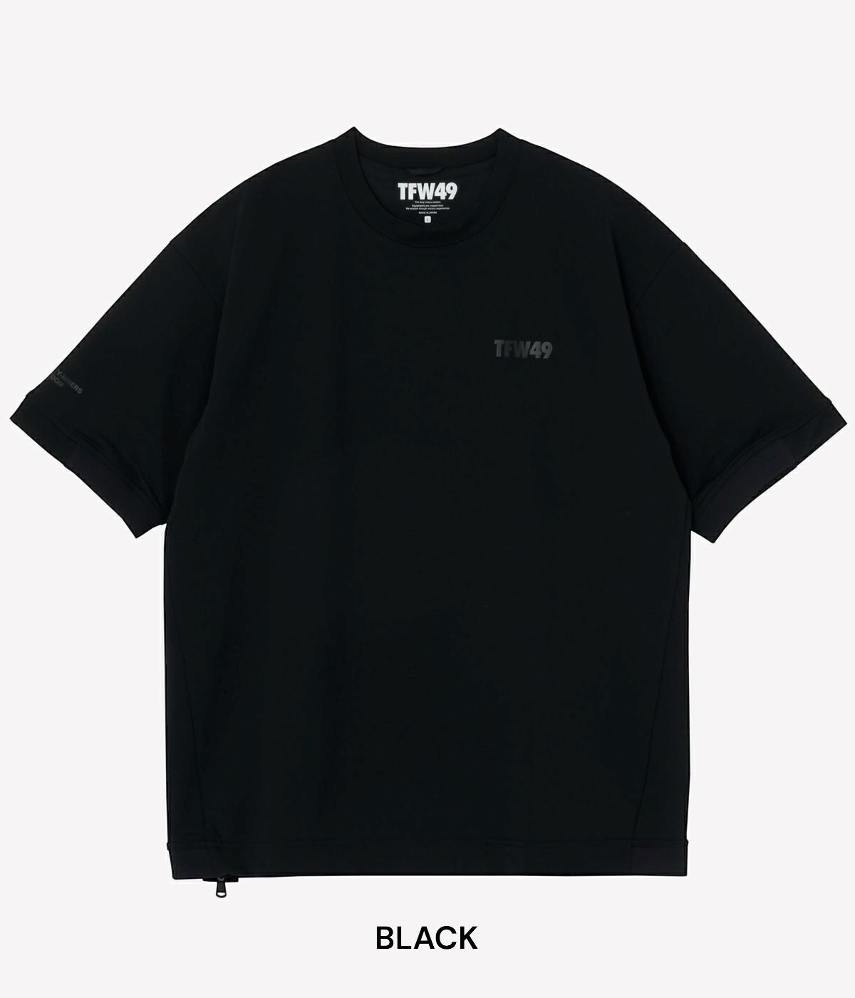 メンズウェア TFW49 HALF ZIP SWEAT S/S CREW LGREY L HALF ZIP SWEAT S/S CREW | TFW49（ティーエフダブリュー
