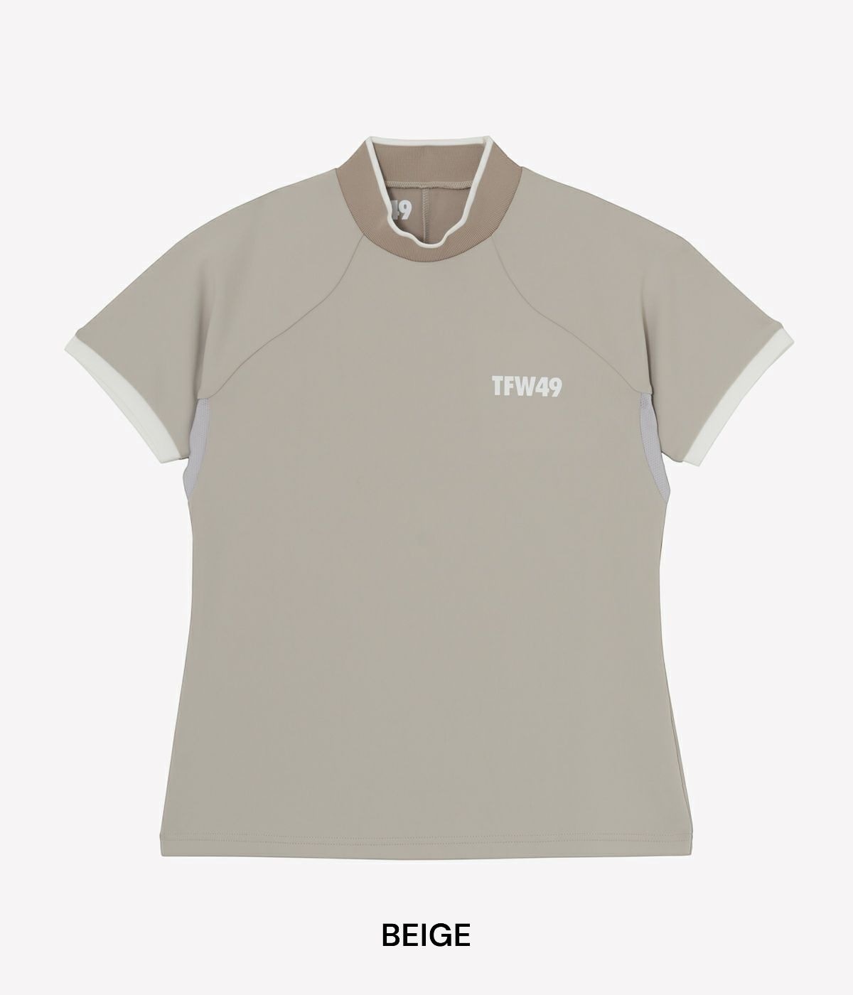 TFW49 / TL10251007 / SHORT SLEEV MOCK NECK （2色) / WOMEN