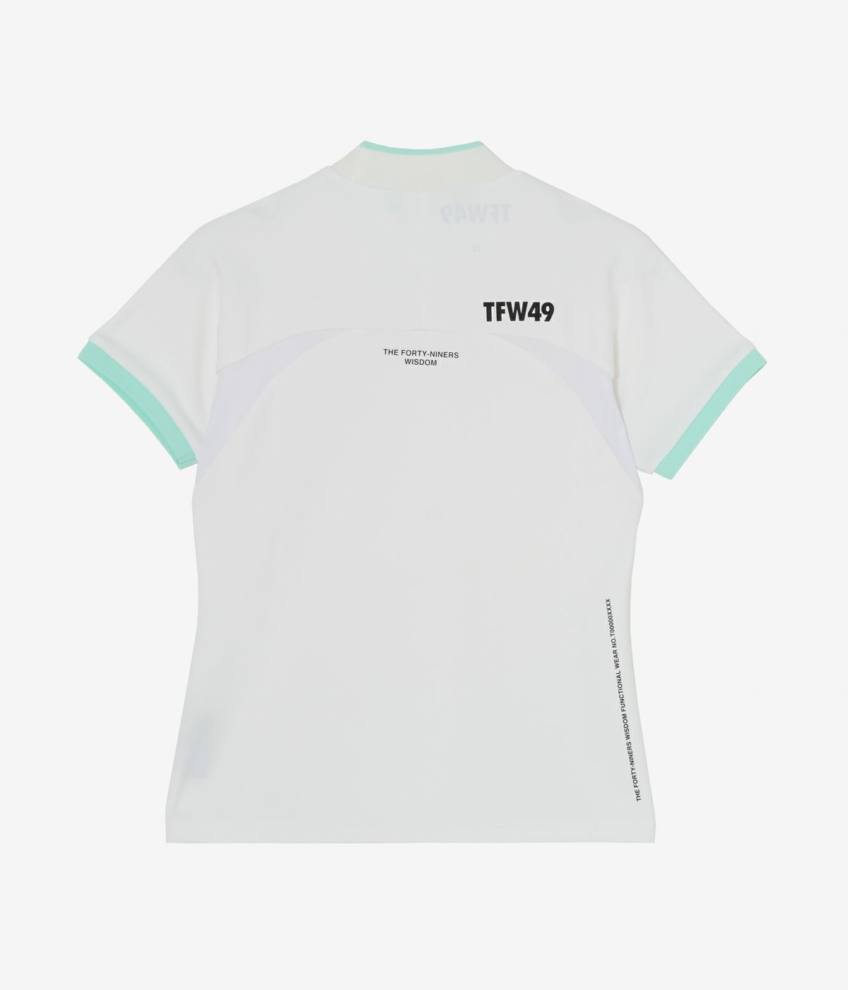 ★未使用タグ付★TFW49 MOCK-NECK-T レディース S ホワイト TFW49 / TL10251007 / SHORT SLEEV MOCK NECK (2色) / WOMEN