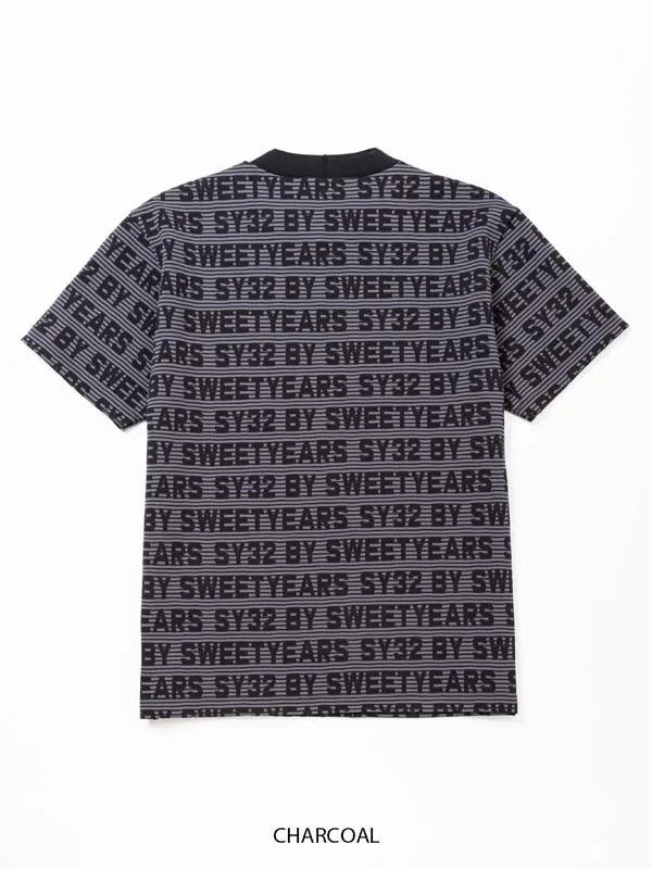 SYG-25S014/SYG JQ LOGO BORDER MOCK/MEN/ SY32 GOLF | BRAND,SY32