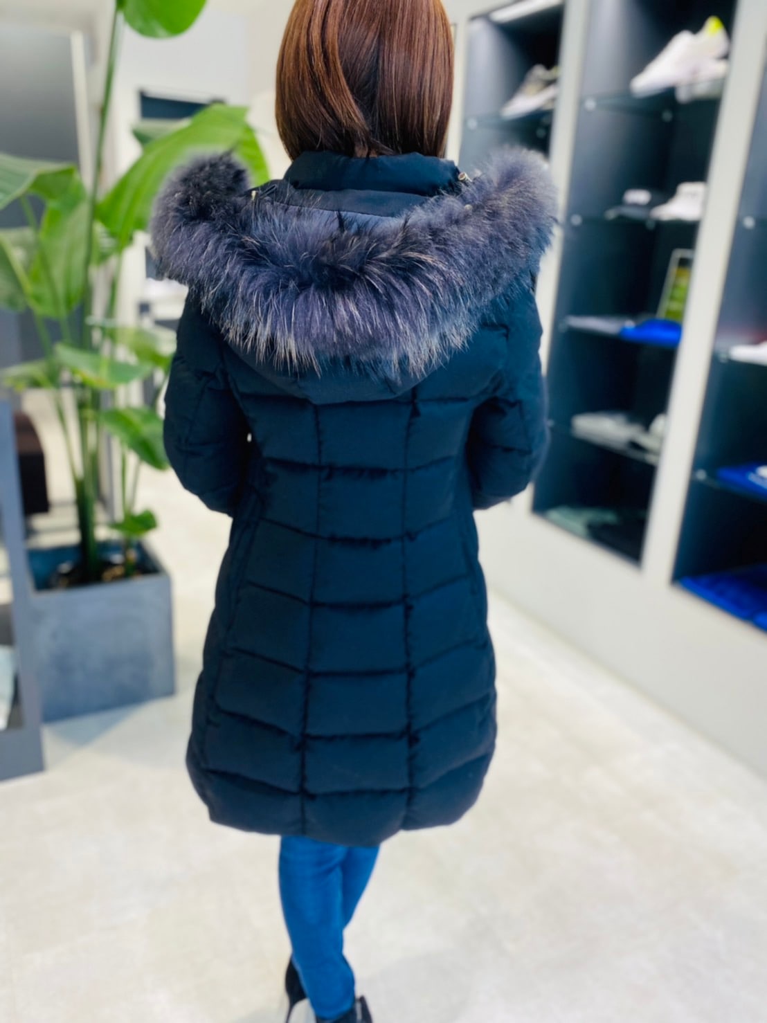 【正規品】タトラス サリン ダウンコート 腕ワッペン メタリックブルー S TATRAS（タトラス）の「TATRAS × Demi-Luxe BEAMS / 別注 SARMA ダウン