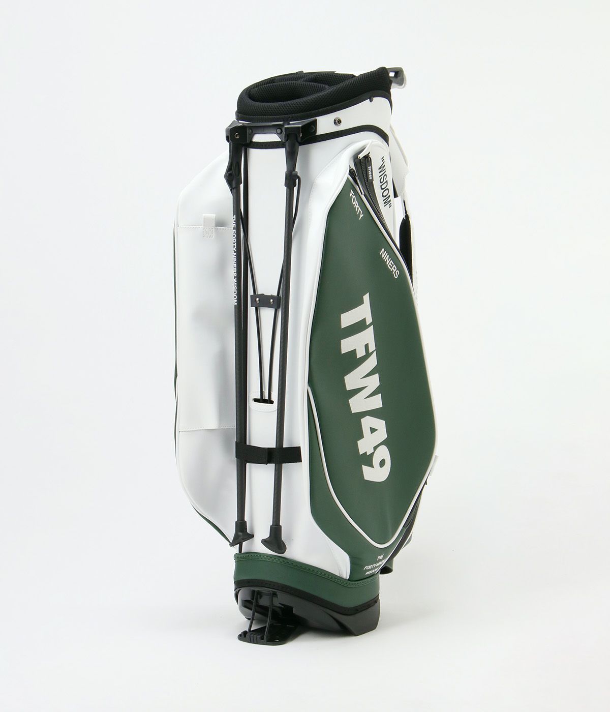 TFW49 / T132510009 / LEATER CADDIE BAG / GREENxWHT | BRAND