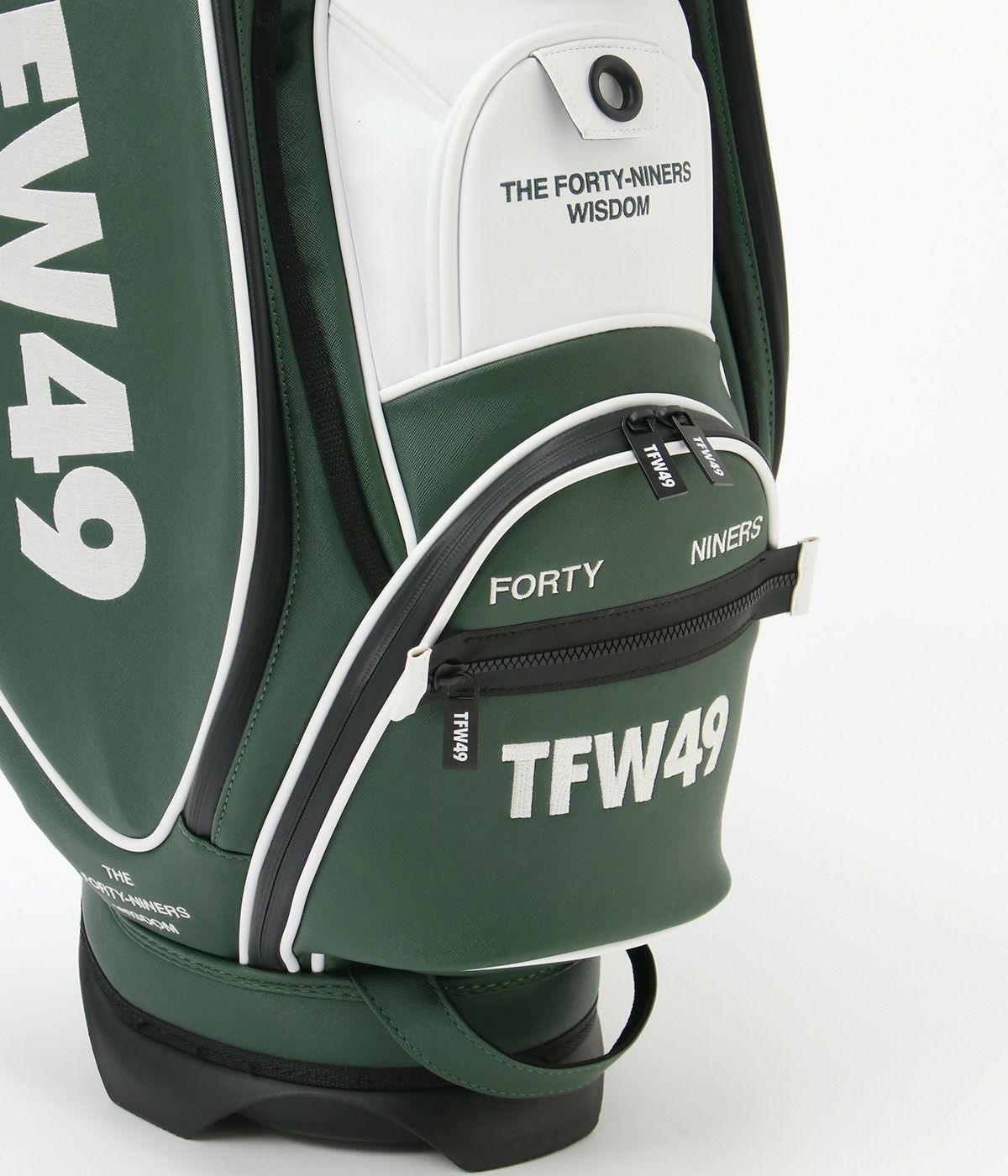 TFW49 / T132510009 / LEATER CADDIE BAG / L.GRYxWHT | BRAND,TFW49