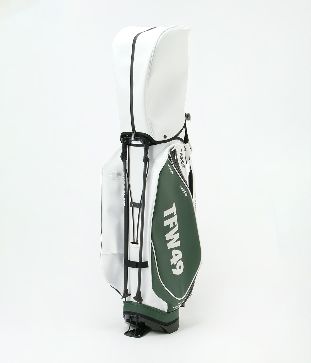 TFW49 / T132510009 / LEATER CADDIE BAG / L.GRYxWHT | BRAND,TFW49