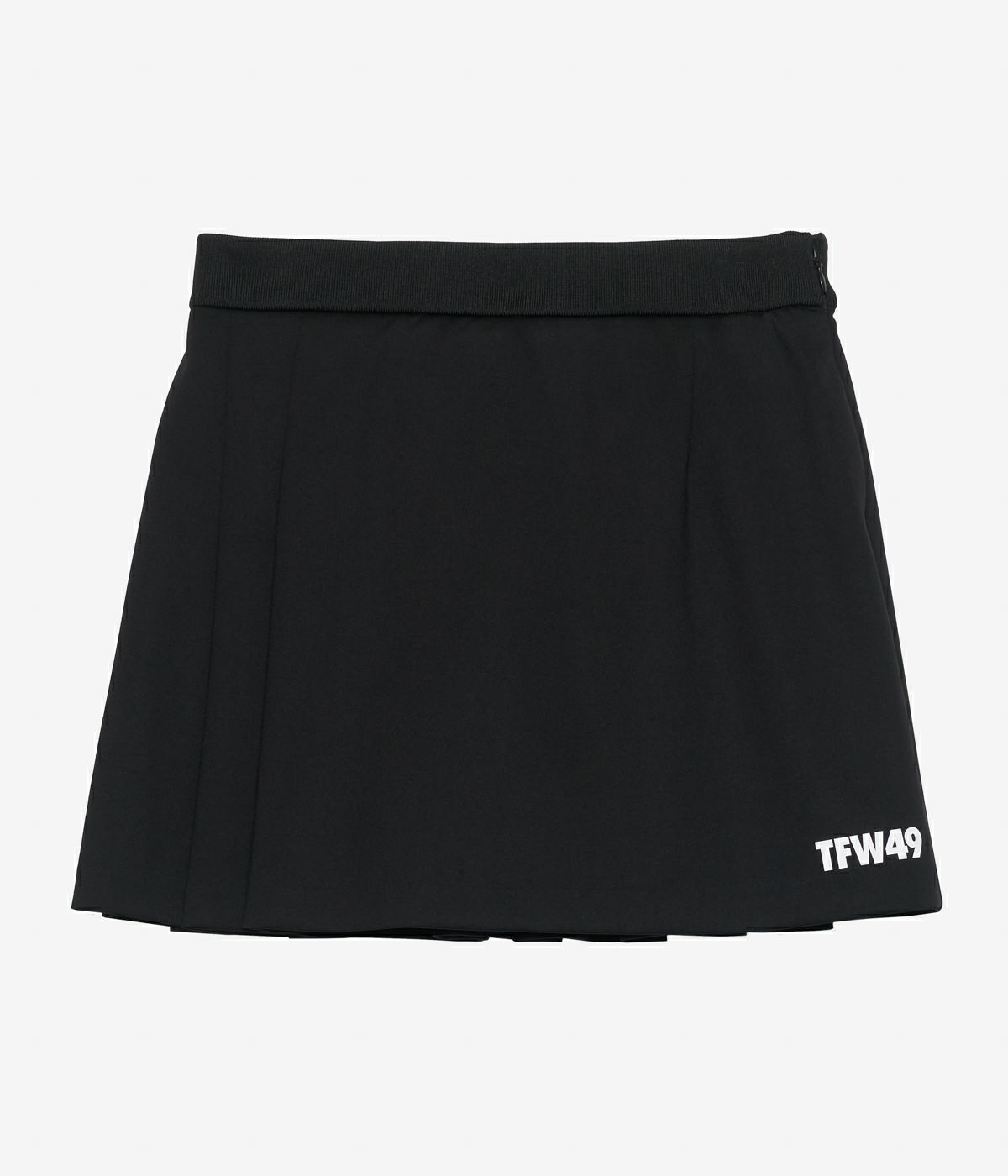 TFW49 SIDE TUCK WRAP SKIRTブルー L TFW49 / TL07252006 / WRAP PLEATED SKIRT（2色) / WOMEN | BRAND