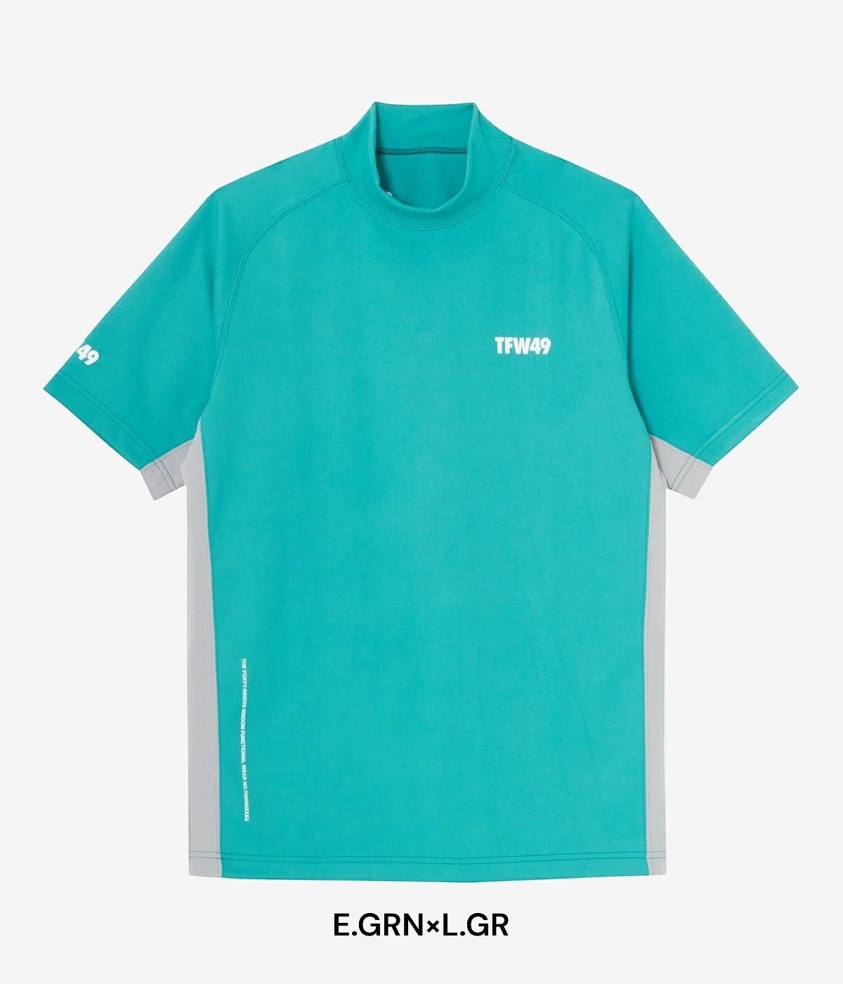 TFW49 ゴルフウェア　T102112006 2025SS 【メンズ】 TFW49 HALF MOCKNECK TSHIRT メンズ ゴルフ