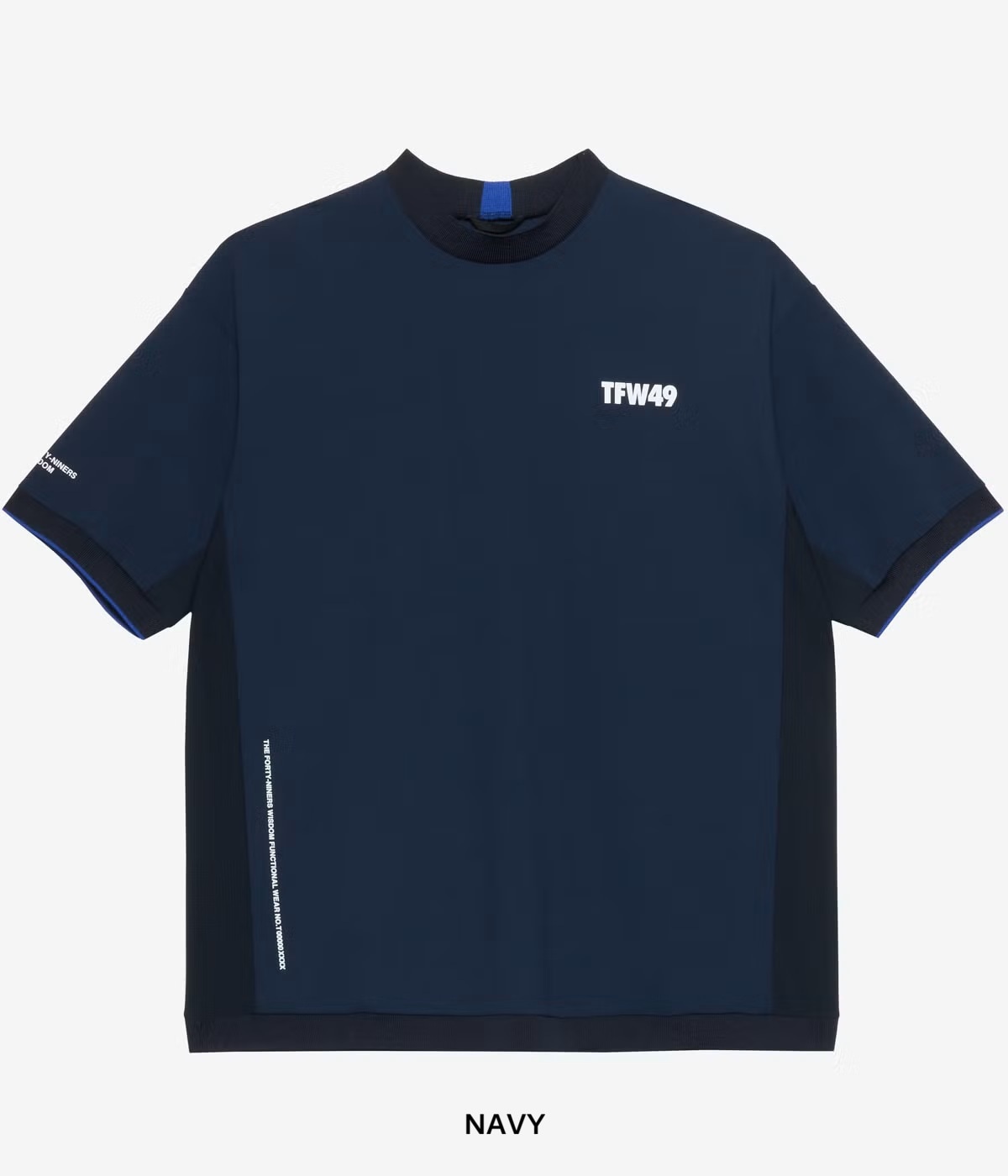TFW49 RELAX MOCK NECK TEEネイビー/ ラベンダ TFW49 / T102610031 RELAX MOCK NECK T (4色) | BRAND,TFW49 | ゴルフ