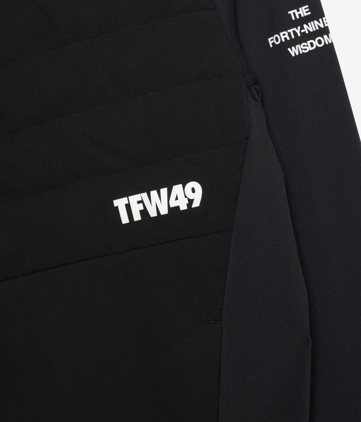 メンズウェア TFW49 SHIELD WARMER BLOUSON BLACK S TFW49 TFW49 SHIELD WARMER BLOUSON シールド ウォーマー ブルゾン